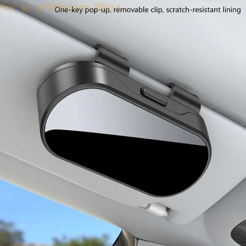 Auto-Sonnenbrillenhalter mit Single-Touch-Entriegelung für einfachen Zugriff während der Fahrt, geeignet für die meisten – Detail 3