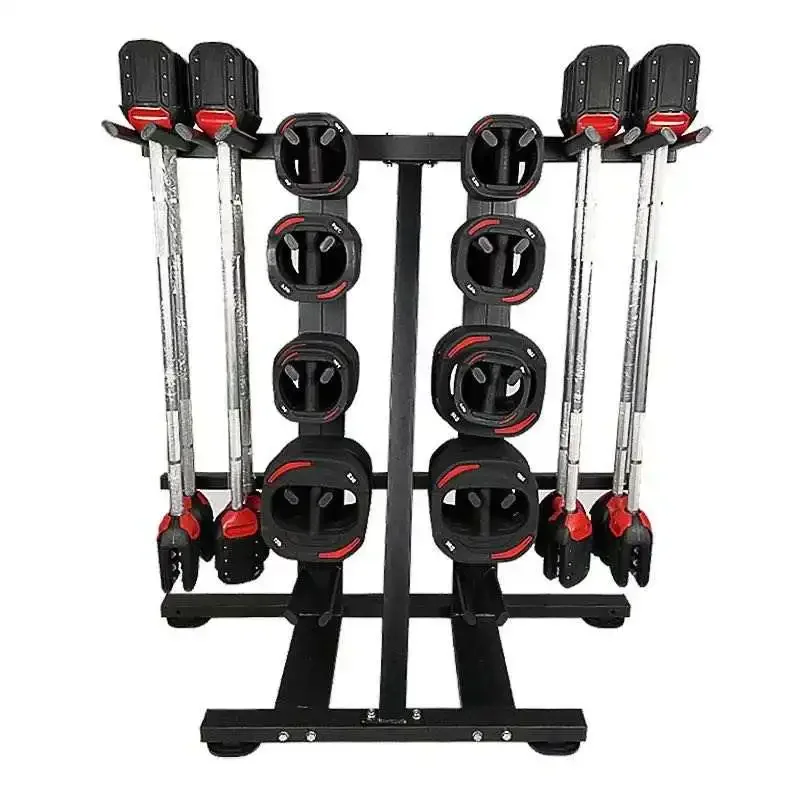 

Wholesale Fitness Custom Gym Sport Adjustable Dumbbell Rack Multifunctional dumbbell stand rack