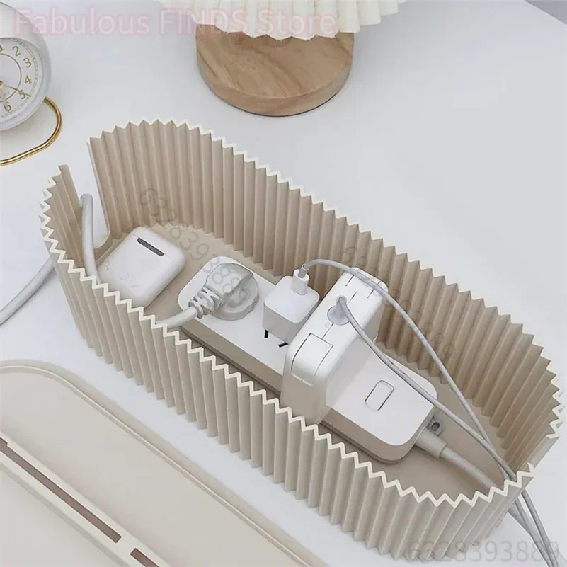 Nordic plug board storage box cable wire organizer case socket wireless wifi router bracelet desktop data line plug holder shelfFactory Bulk Wholesale Affordable  Factory Bulk Wholesale Affordable Closet Organizer Bin