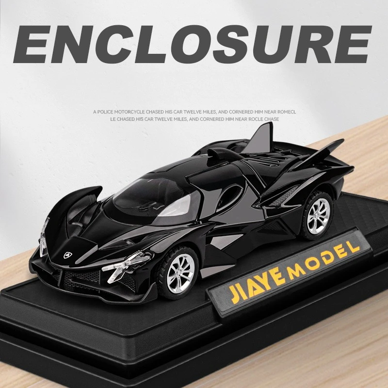 Apollo EVO – modèle de voiture en alliage, jouet sonore et lumineux, cadeau pour enfants garçons, Voiture Miniature moulée sous pression, Collection, passe-temps, 1/36