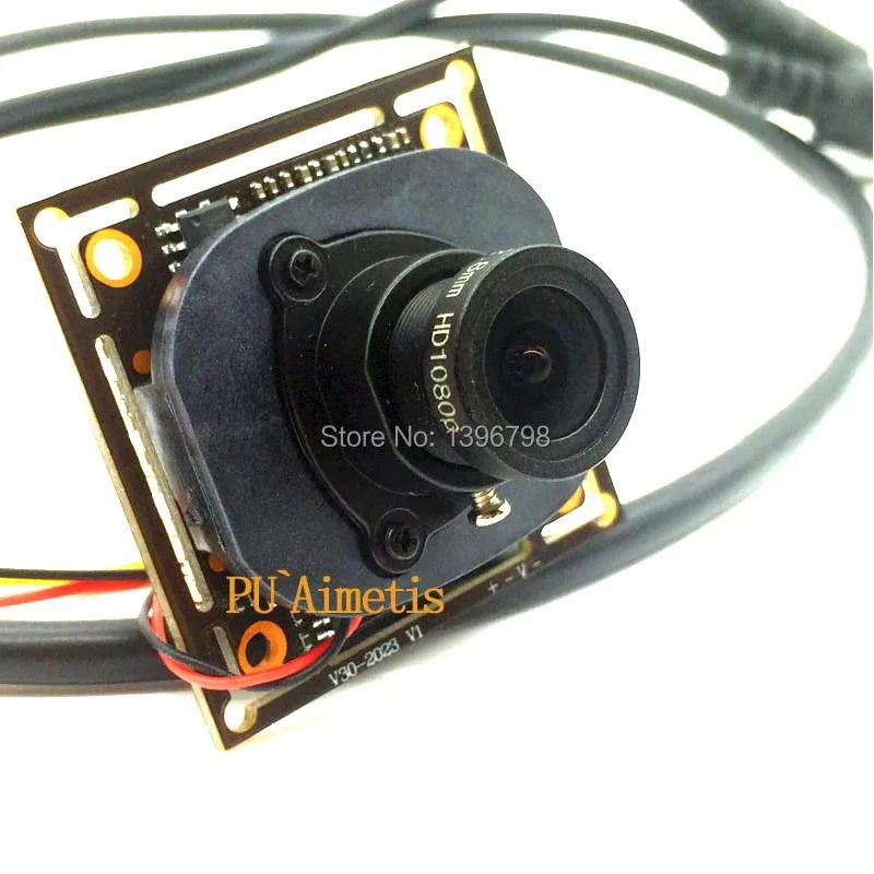 PU`Aimetis 2MP 1920*1080 AHD CCTV 1080P وحدة كاميرا للرؤية الليلية 1/2.7 2000TVL 2.8 مللي متر زاوية واسعة 120 درجة كاميرا مراقبة