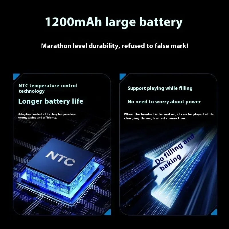 جديد ATK M1 الحد من الضوضاء سماعة لاسلكية تعمل بالبلوتوث سماعة CSGO Fearless لعبة سماعات رأس عقد سماعات الألعاب المثبتة على الرأس الهدايا