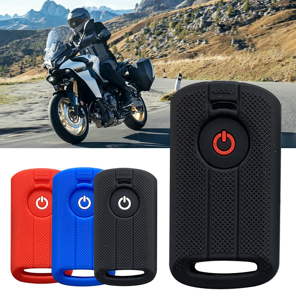 Silicone Remote Car Key Cover Case Key Keychain For YAMAHA XMax 125 250 309 300 400 Tricity 2020 2021 2022 NMAX 125 Tmax TechMax