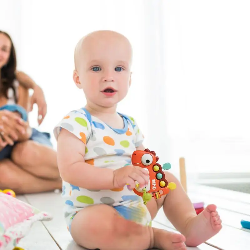 Juguete de cuerda de tracción para recién nacido, desarrollo de habilidades, juguetes de dentición para niños pequeños, juguetes educativos de habilidades motoras para niños