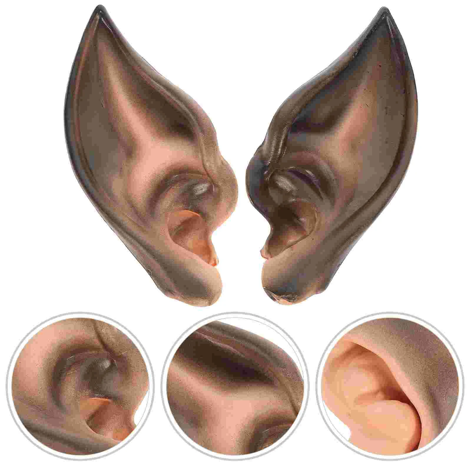 

Elf Ears Cosplay Halloween Party Costumes for Adults RP Prop Men and Women Inflatable