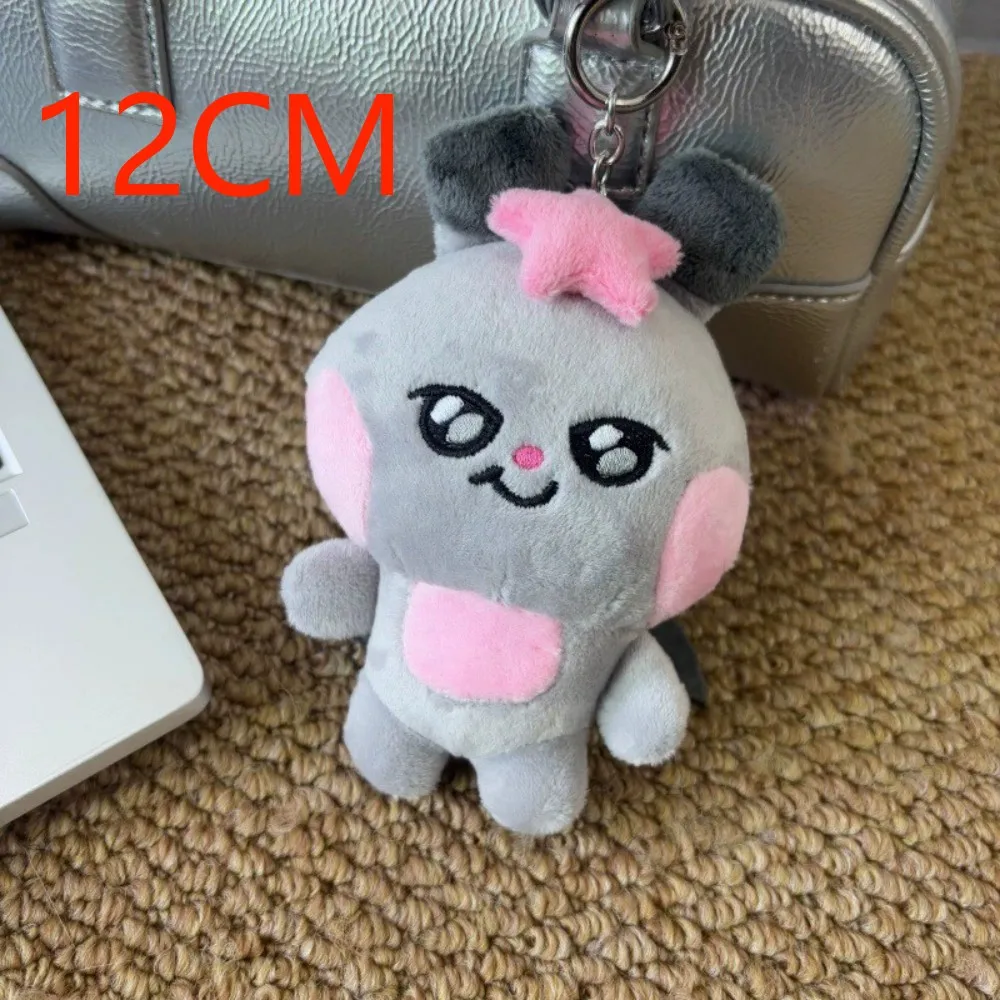 //.48style ATEEZ Keychain Plush New Aniteez Kawaii Stuffed Animals Plushies Toy Korean Room Decor Kids Fans Gifts MIGHTEEZ view 3