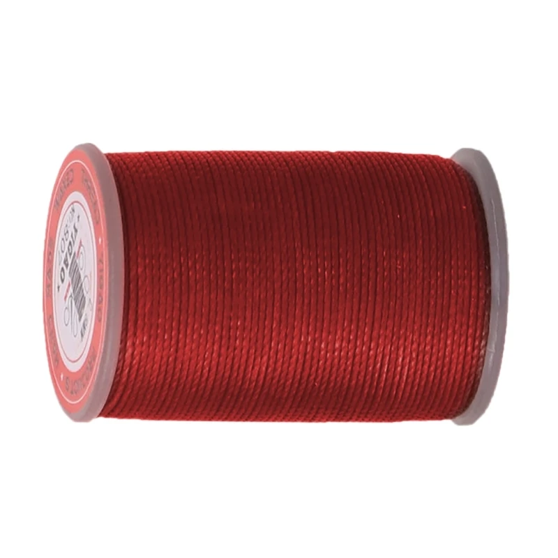 120yds/Roll Polyester Thread Waxed Sewing Thread 0.55mm Round Waxed Cord Thread for Beading Jewelry Making Stitching Dropship