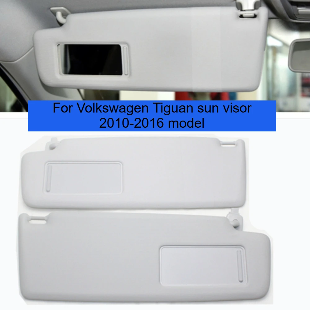 

Suitable for Volkswagen's new and old Tiguan 2010-2016 sun visors, makeup mirrors and lights, main and co-pilot sun deflectors