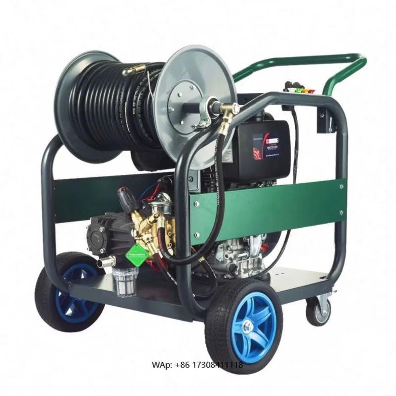Pipe Water Jet Drain Power Washer 150Bar Car Wash Pump Sewer Dredging High Pressure Cleaner Cleaning Machine