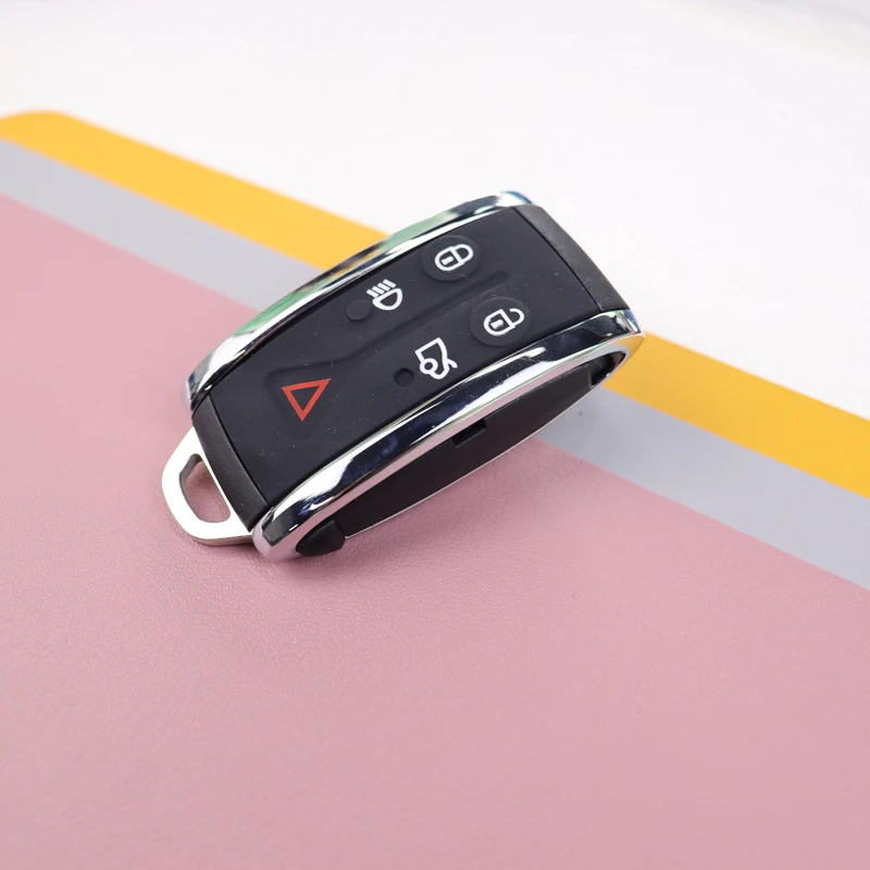 

for Jaguar XF XK XKR X-Type S-Type 2007 2008 2009 2010 2012 5 Bottons Original Case Replacement Car Key Fob Case Shell Housing