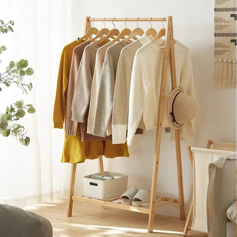 Luxury Standing Coat Racks Space Saving Wardrobes Living Room Nordic Coat Racks Modern Portable Arara De Roupa Home Furniture