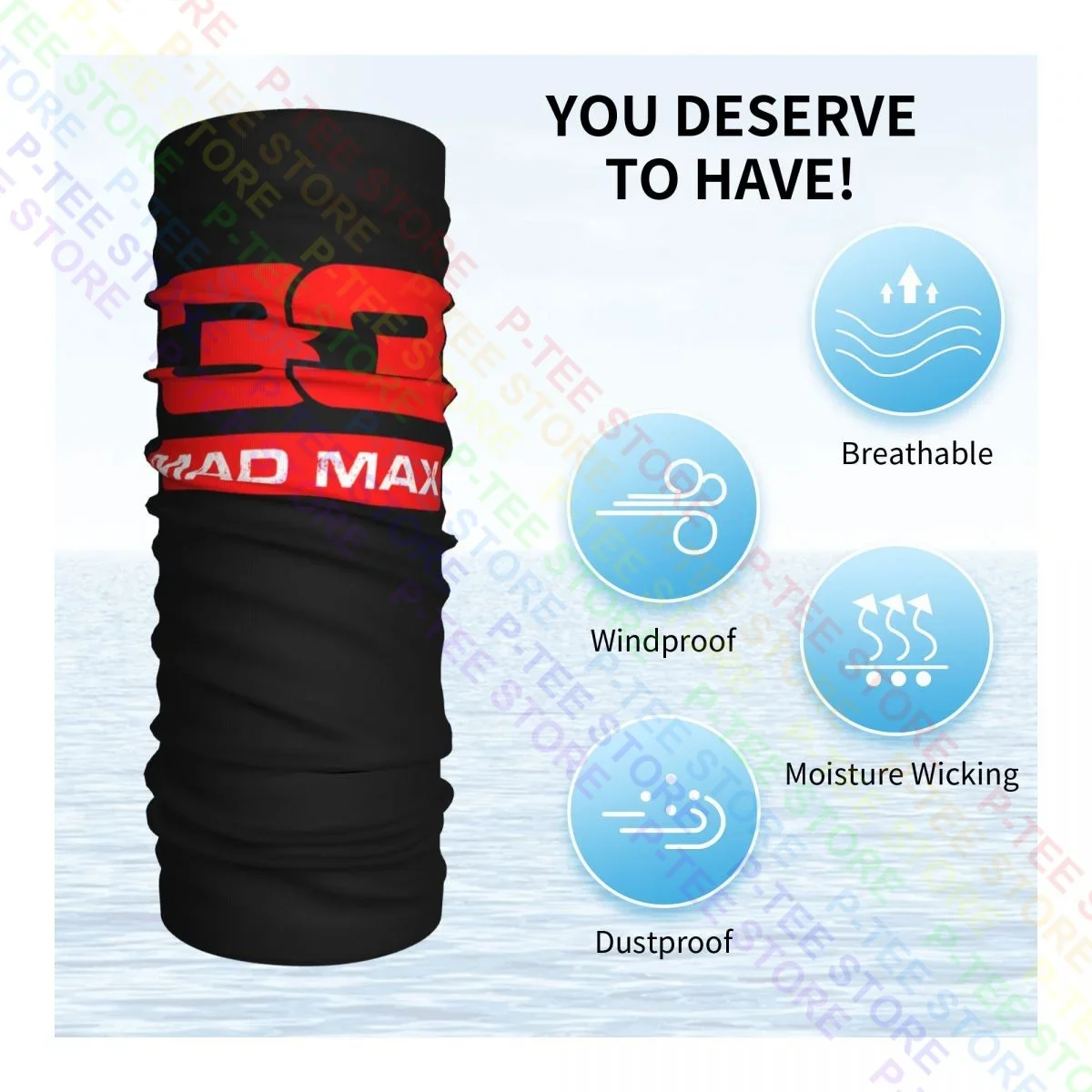 33, Mad Max Verstappen Halstuch, Bandana, Schal, Gesichtsmaske, Sport, Herren, Damen, magischer Schal