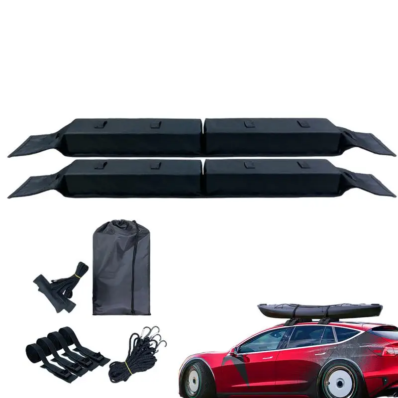 Car Racks for Roof Anti Slip EVA Foam Oxford Cloth Roof Rack for Car Multifunctional Cargo Carrier Waterproof Foldable Car Roof