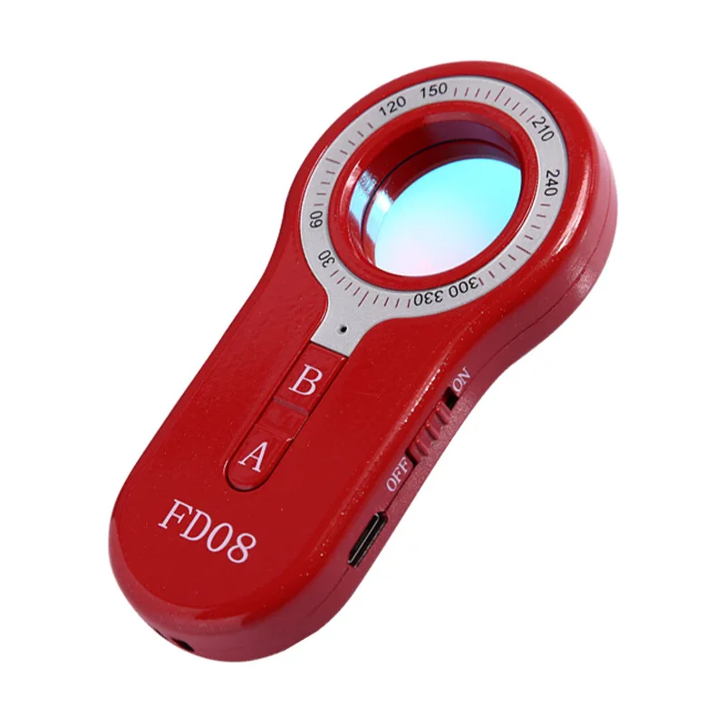 Fd08 Gps Camera Scanner Wireless Signal Infrared Detector Anti Stealing Eavesdropping Monitor Spying Detection Vibration Alarm