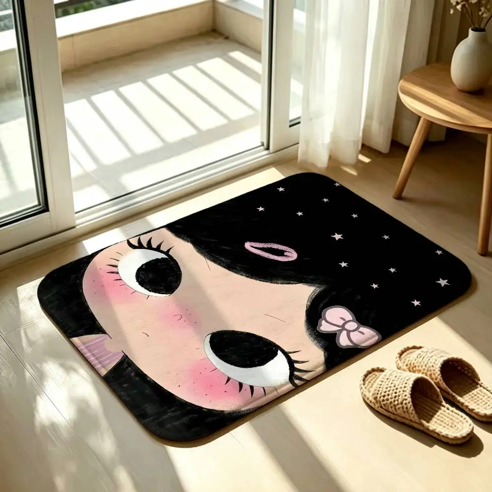 Cartoon Cute YUY Bedroom Decor Carpet  for Living Room Thick Plush Study Floor Mat Home Fluffy Soft Rug