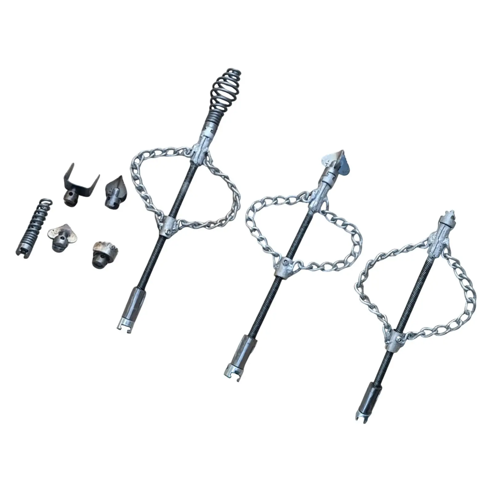 

Rotary Cable Sewer Descaling Chain Metal Pipe Cleaner Versatile Dredge Tool for PVC Pipe Maintenance