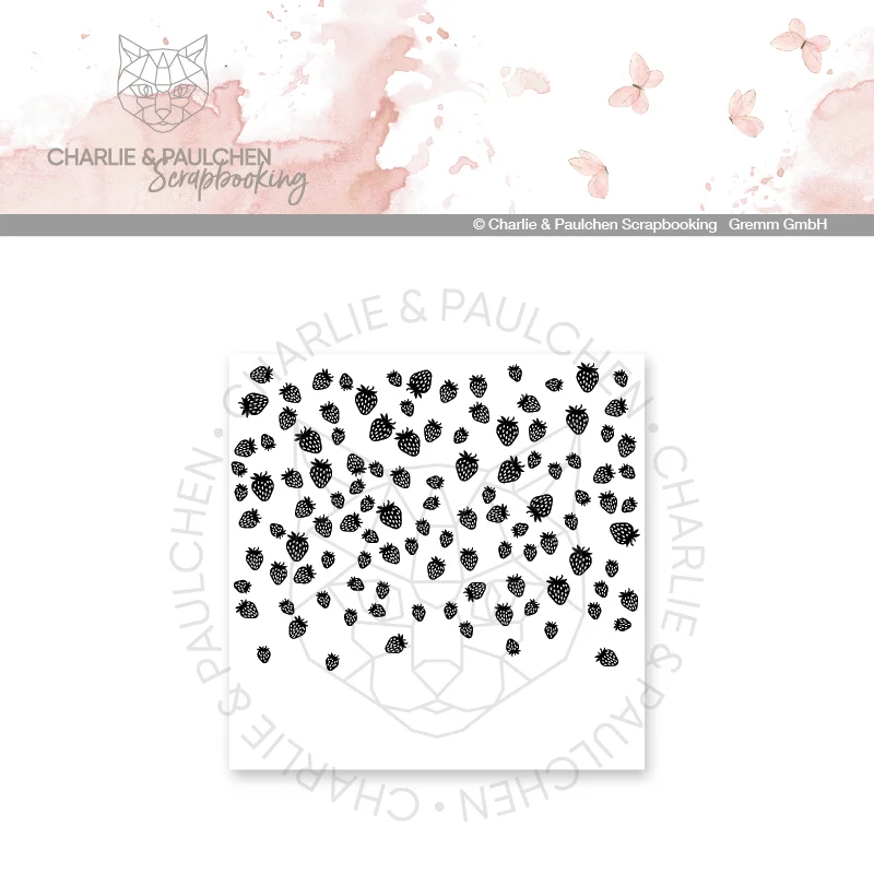Erdbeerzweige 2026 Neue Metall-Stanzformen für DIY Scrapbooking Bastelarbeiten Fotoalbum-Vorlage Handgemachte Dekoration