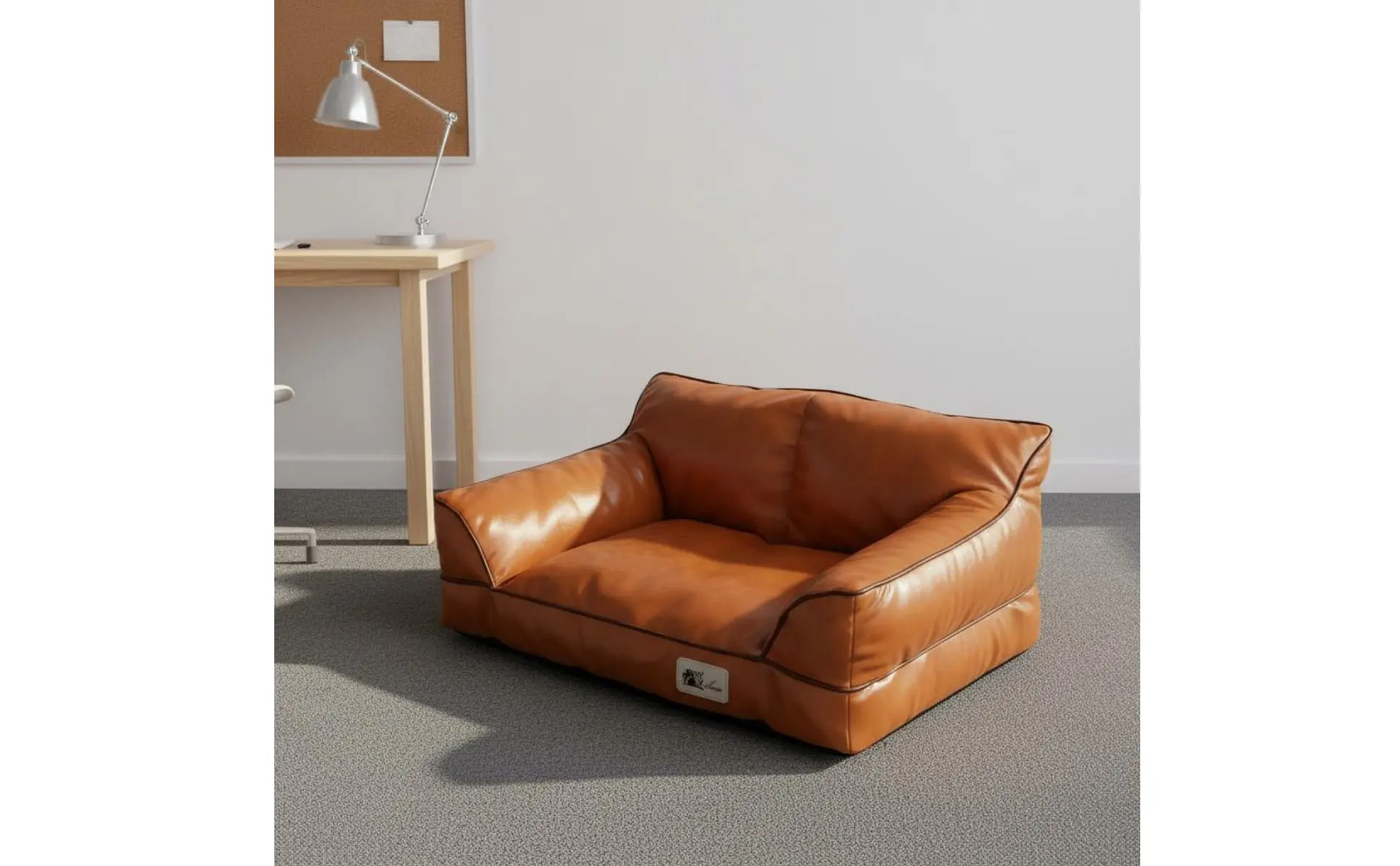 Leather Pet Sofa Bed Removable and Cleanable Cat Sofa for Small Dogs Leather Pet Sofa Bed Removable and Cleanable Cat Sofa for Small Dogs