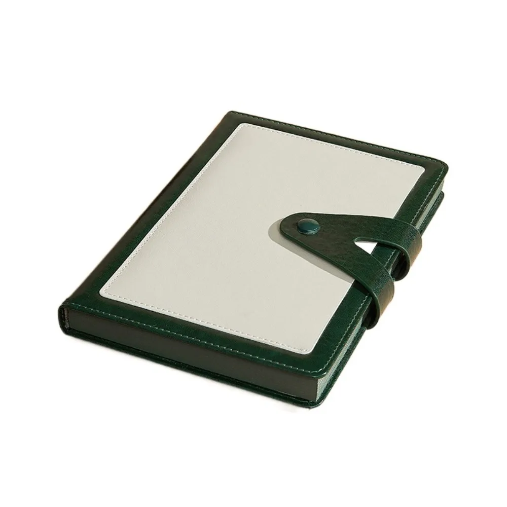 

Useful A5 Diary Notebook Buckle Thicken Meeting Notepads PU Retro Schedule Book School