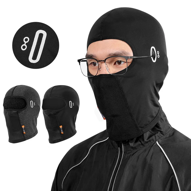 

Cycling Breathable Headgear Windproof Full Face Mask Helmet Liner Anti-UV Protection Dustproof Sports Hat Motorcycle Balaclavas