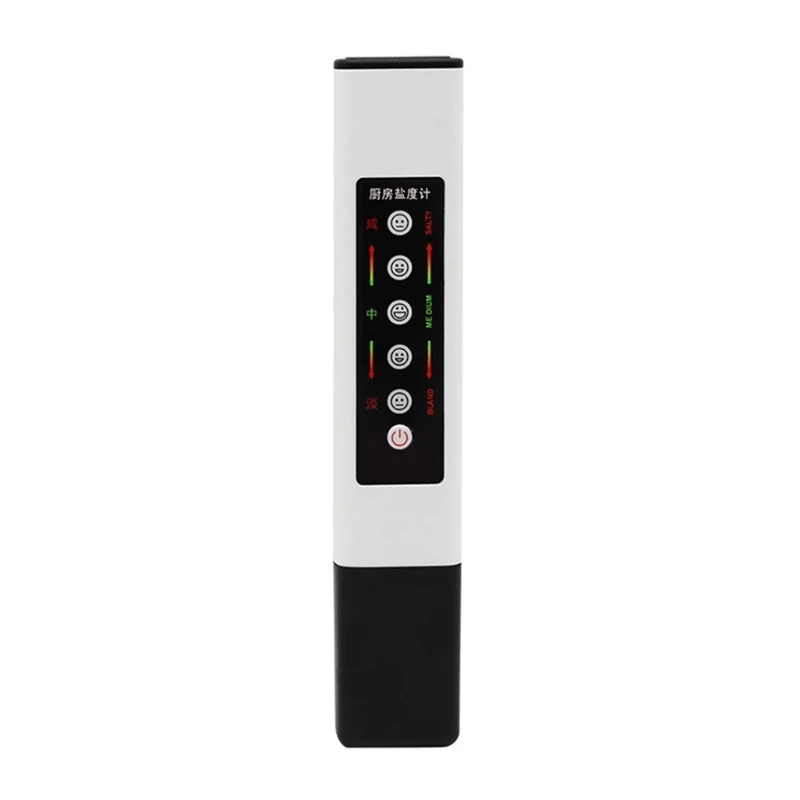 

Practical Salinity Tester Meter Detector LED Display Kitchen Salinometers