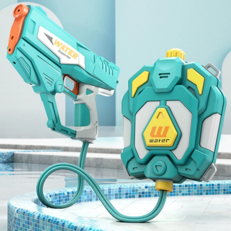 

Electric water gun Large capacity children's electric water gun toy large summer outdoor water toy water gun backpack