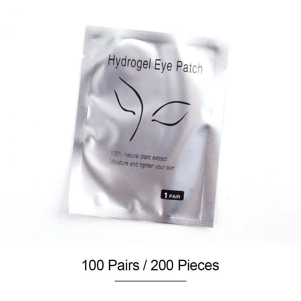 50/100pairs Wimpern Für Wimpern Extensions Augen Pads Kissen Einweg Patch Unter Wimpern Tipps Lint Kostenloser Aufkleber Wraps make-up