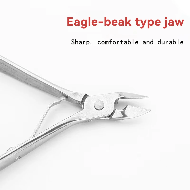 Nagelgroef nagelknipper, nail art dode huidknipper, kleine dode huid tang, dode huid trimmen teennagel messen, gereedschap voor rem