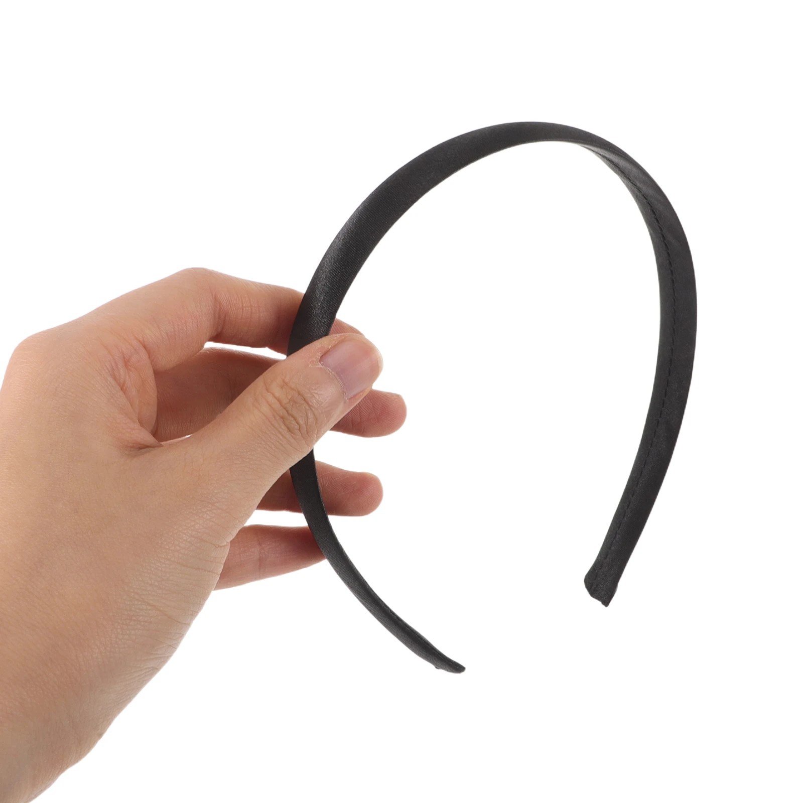 

2Pcs Black Thick Headbands for Women Vintage Elegant Hair Hoops Comfort Soft Texture Daily Party Head Accessories