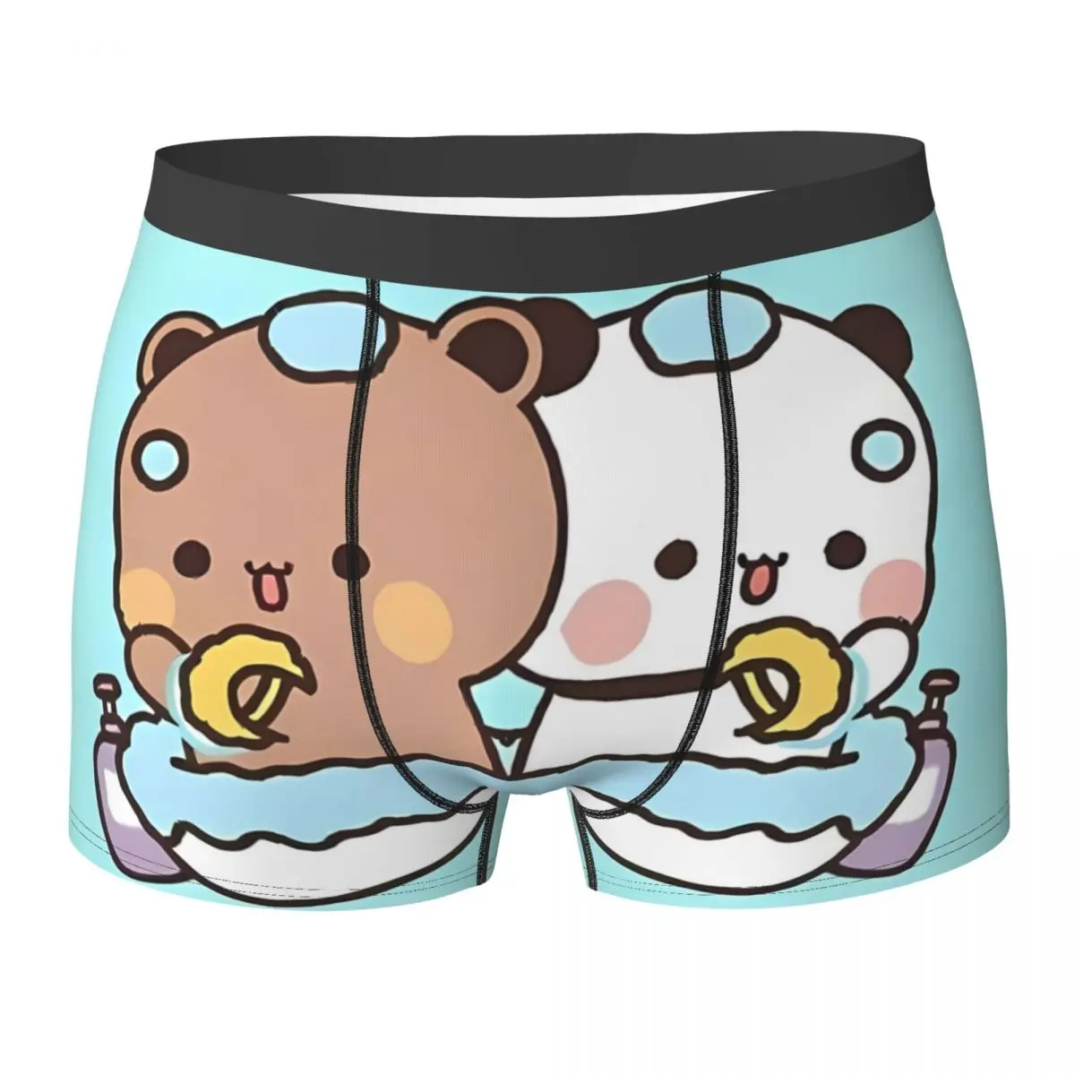 

Нижнее белье Bubu Dudu Take a Bath, мужские трусы, дизайнерские сексуальные трусы-боксеры, модные трусы-боксеры больших размеров