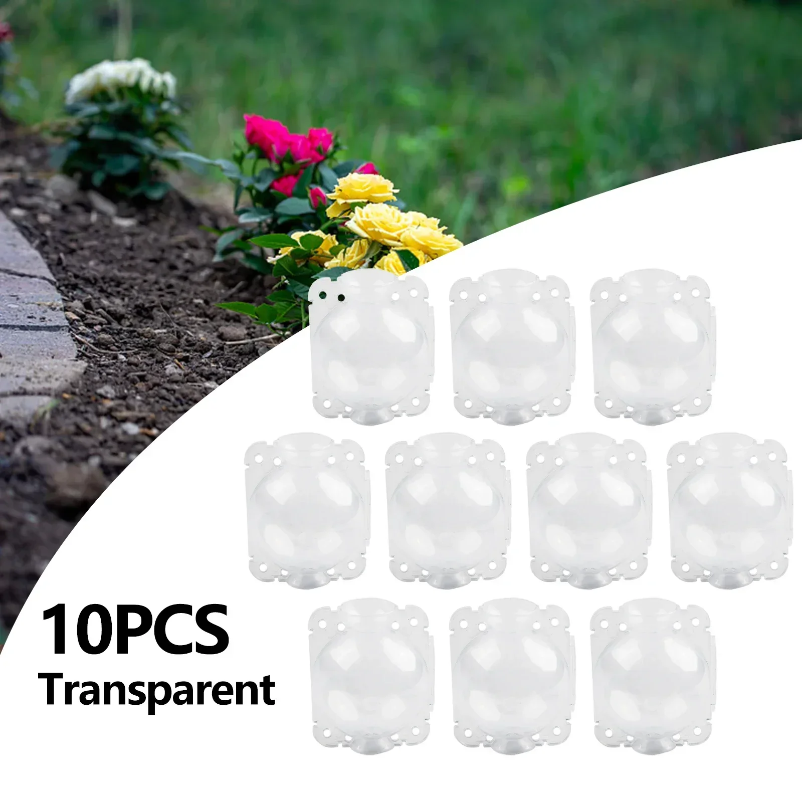 10PCS Plant Graft Box Rooting Equipment High Pressure Propagation Ball Garden For Fruit Trees Magnolia Camellia Plant Growth Aid