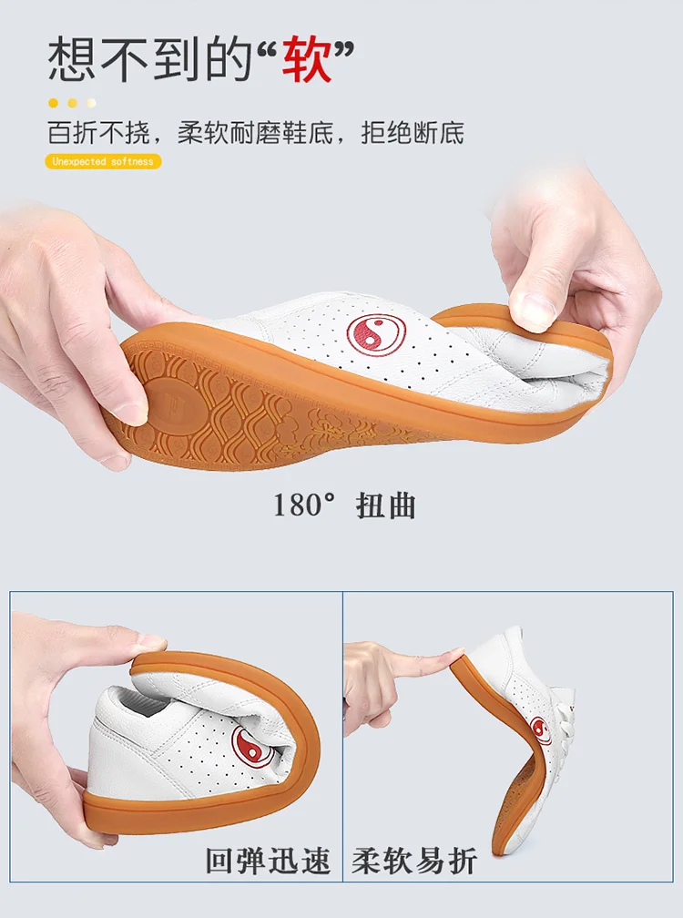 2025 New Chinese Traditional Wushu Sneakers Handmade Cotton Kung Fu Shoes Men's and Women's Walking Shoes