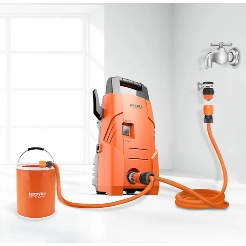 

Portable Car Wash Pump High Pressure Automatic Water Pump Car Washer Cleaner