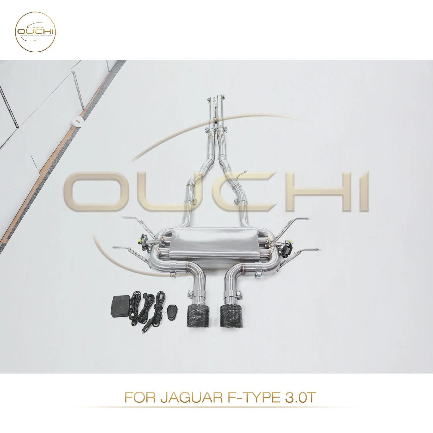 

Ouchi Automobile exhaust system Stainless Steel Exhaust System catback For Jaguar F-Type 3.0T High Performance Upgrade Kit