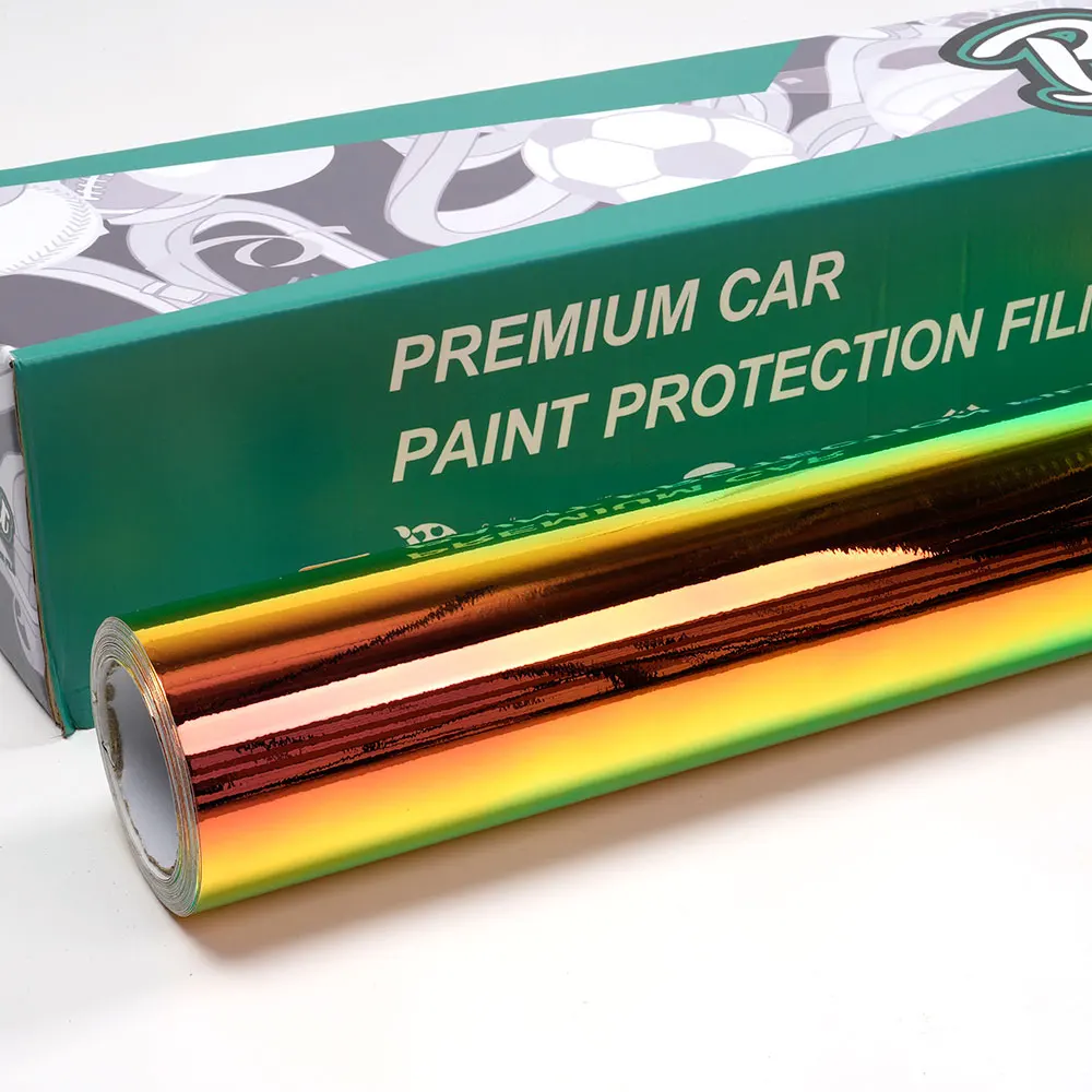 

Высококачественная хромированная зеленая пленка для оклейки автомобилей 1.35x17 м, без пузырьков воздуха, эластичная, самоклеящаяся