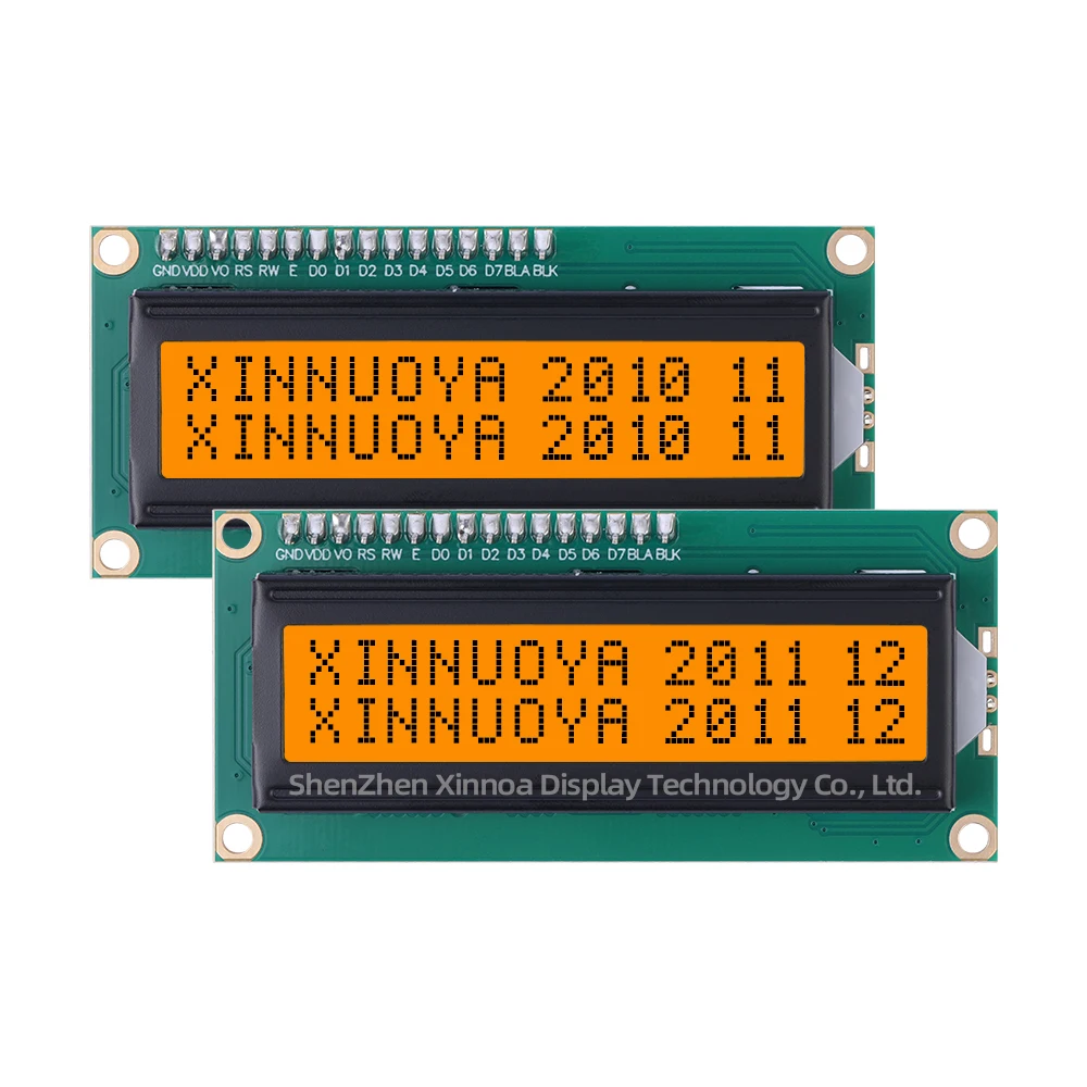 Lcd1602 1602A Lcd Module Black Screen 16X2 Character Lcd Display Pcf8574T Pcf85744 Ii C I2C Interface 5V For Arduino