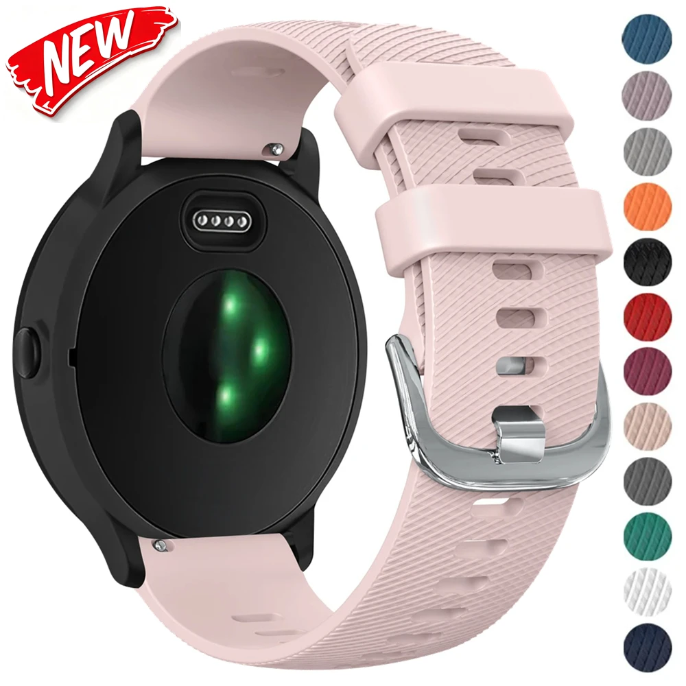 Silicone Watch Band 22Mm - Tali 22mm 20mm 18mm untuk Garmin