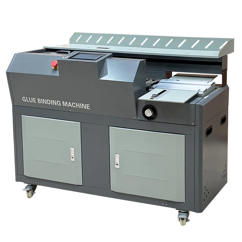 

A4Adhesive Binding Machine Paper Cutting Machine Large Cabinet Tender Wireless Hot Melt Adhesive Binding Machine
