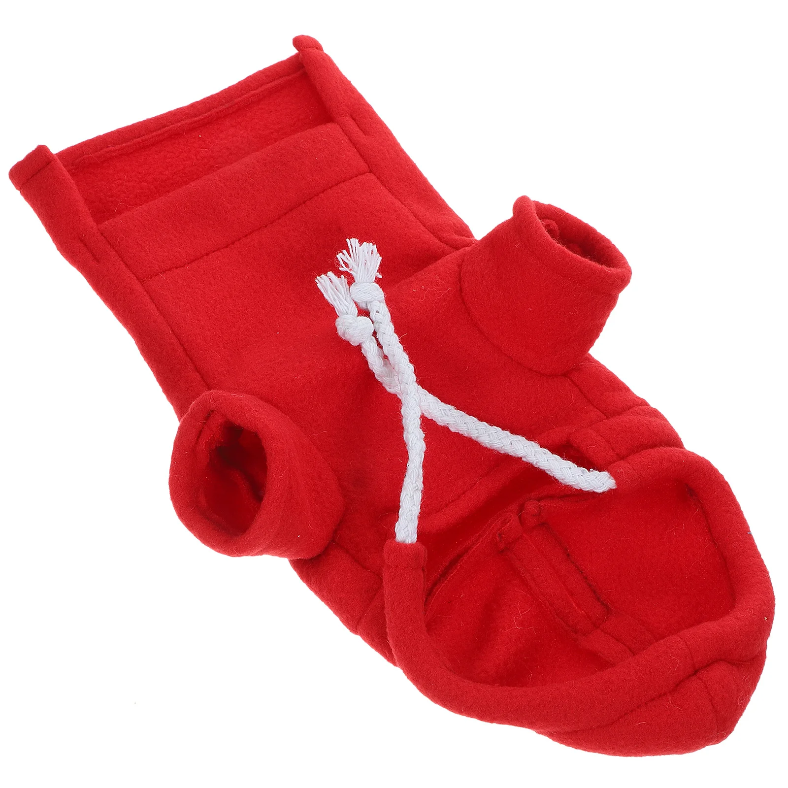 سترة بقلنسوة للحيوانات الأليفة قابلة للتنفس للحيوانات الصغيرة، ملابس ناعمة دافئة من الصوف مناسبة للأنشطة الخارجية والمشي اليومي والحفلات الاحتفالية اللطيفة #3