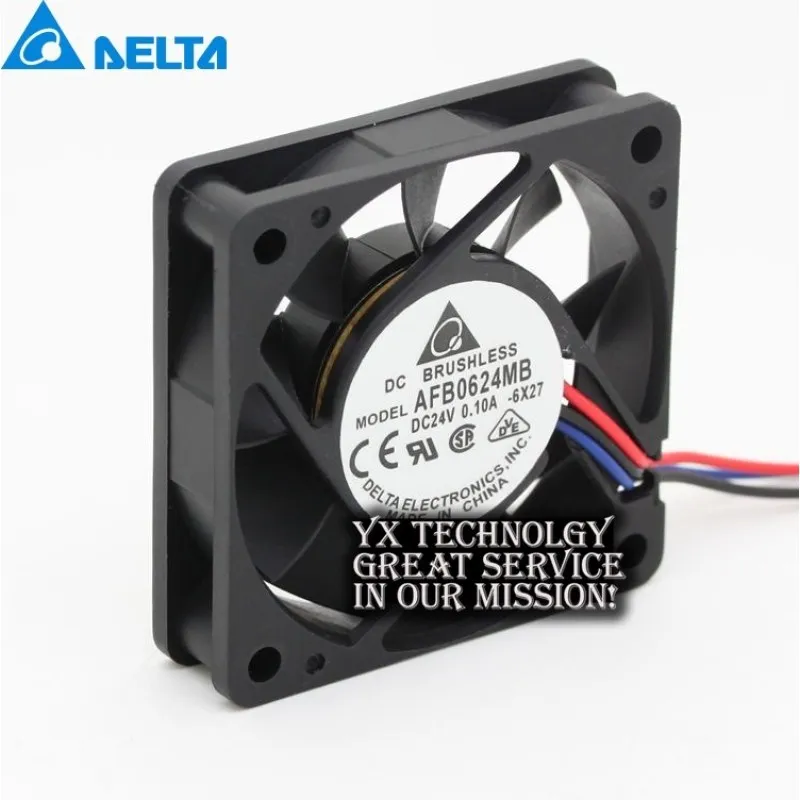 

New AFB0624MB 6015 6cm 60mm cooling fan 24V 0.10A for Delta 60*60*15mm
