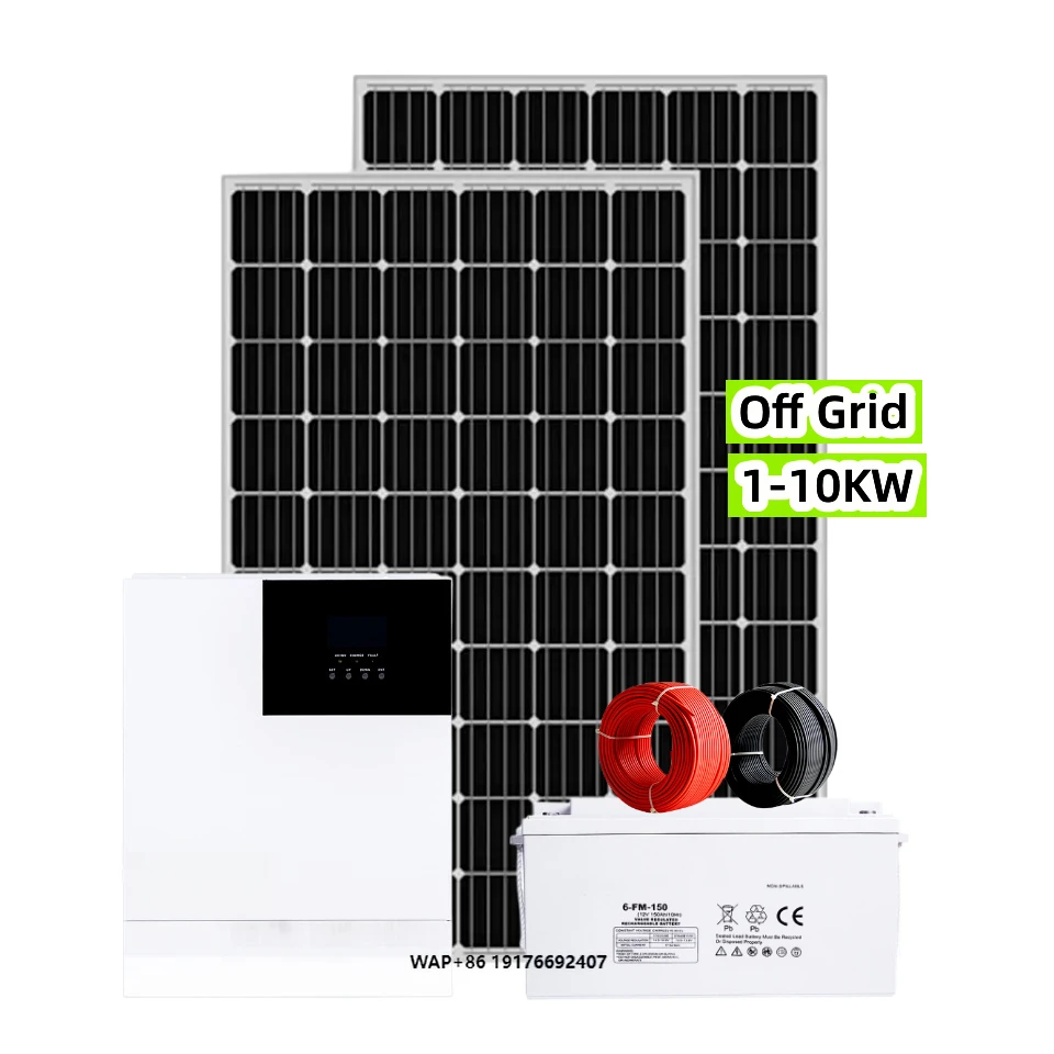 

Complete Kit Off Grid Tied 1KW 3KW 5kKW 8KW 10KW Full Set Home Use Solar Power Energy Storage System for Home