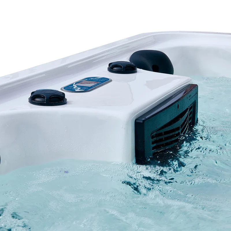 Acrylic outdoor bathtub massage surfing heated integral swimming pool villa SPA bubble pool smart spa