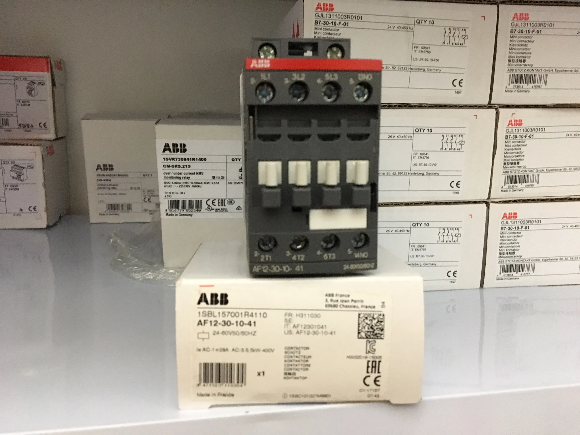 Original Genuine ABB Contactor, Special Model AF16- 30-10-41/AF16- 30-01-41