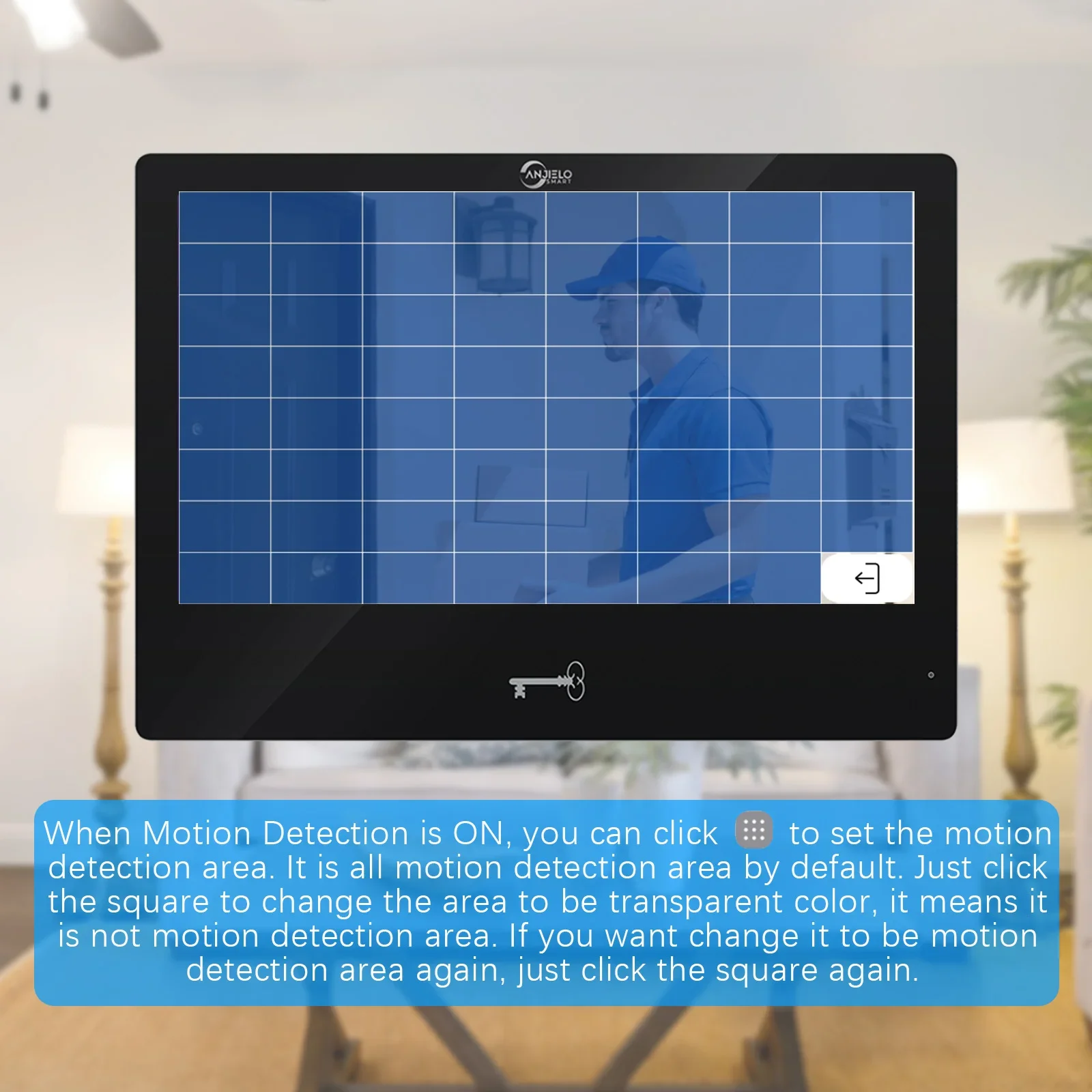 Tuya 10 Inch Video Intercom Touch Screen with Wired Doorbell 1080P APP Password Fingerprint Card Swipe Monitor One click unlock