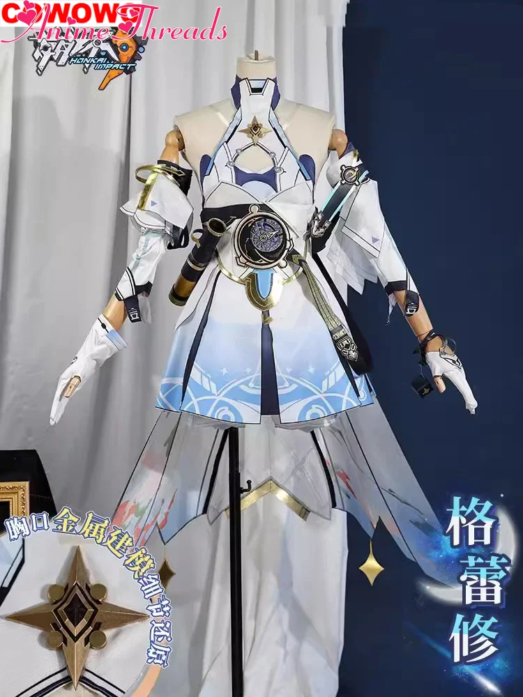 

Костюм для косплея Griseo из аниме Honkai Impact 3rd: милый наряд, униформа, для Хэллоуина, ролевых игр, женский