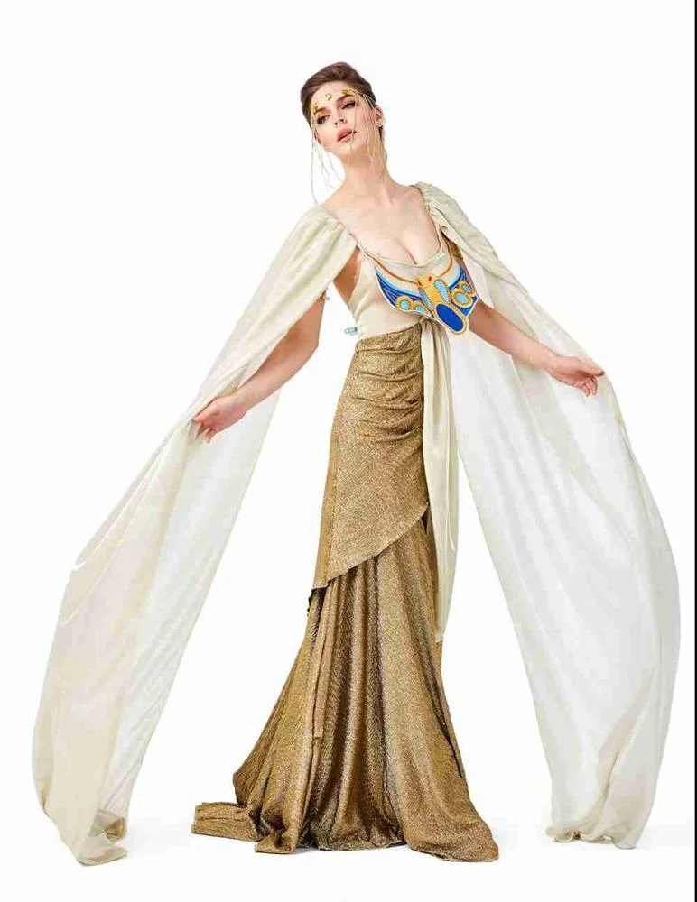 

Classic Adults Women Carnival Roman Lady Greek Goddess Costumes For Party Fancy Dress