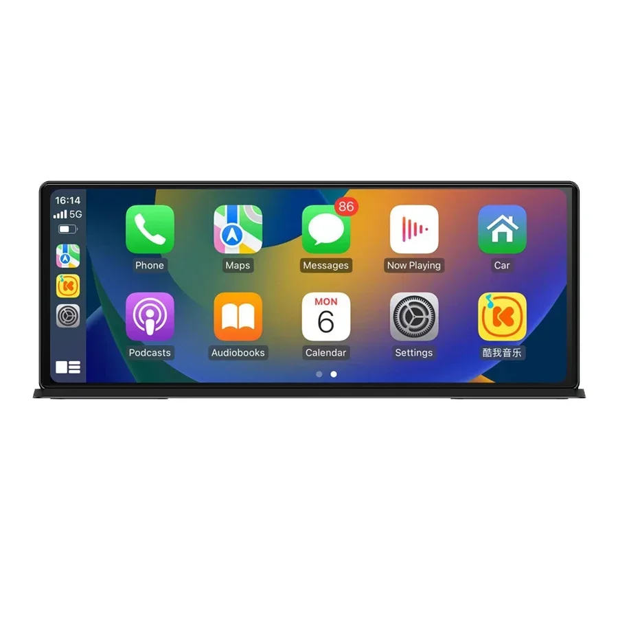 NEW 11.3 Inch 4 k dashcam with Wireless Car Play Android AUTO o car dvr Video Recorder car Black Box