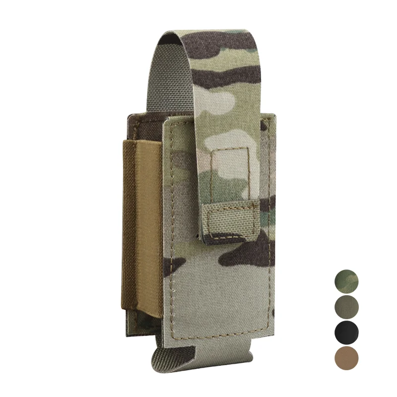 

Shock Resistant EDC Pouch MOLLE Flashlight Tourniquet Holder for Hunting Airsoft Paintball Gear Storage