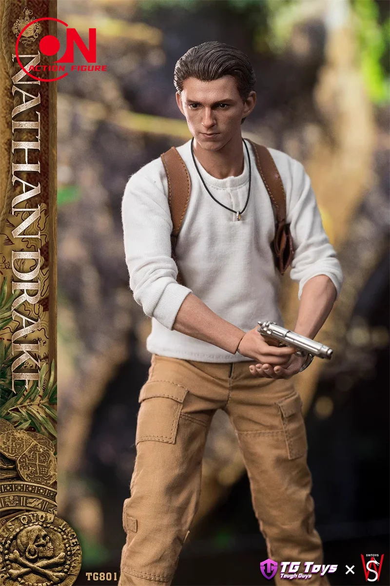 In Stock TGToysTough Guys SWTOYS TG8011 1/6 Male Nautical Explorer Nathan Drake Soldier Full Set 12-inch Toy Action Figure Model