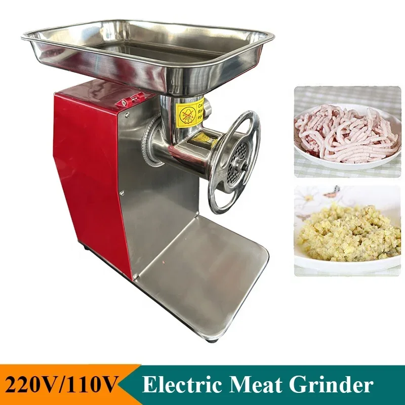 220V 110V Automatic Meat Mincer Grinder 850W Stainless Steel Food Blender Grinder Cooking Tools Kitchen